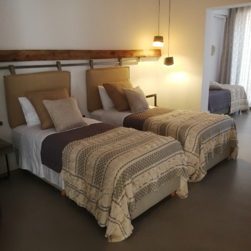 Bedroom at Evia Silence Bedroom at Evia Silence