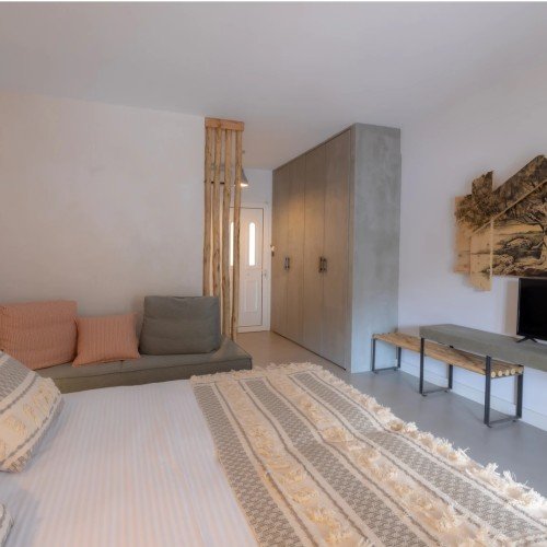 Bedroom at Evia Silence Bedroom at Evia Silence