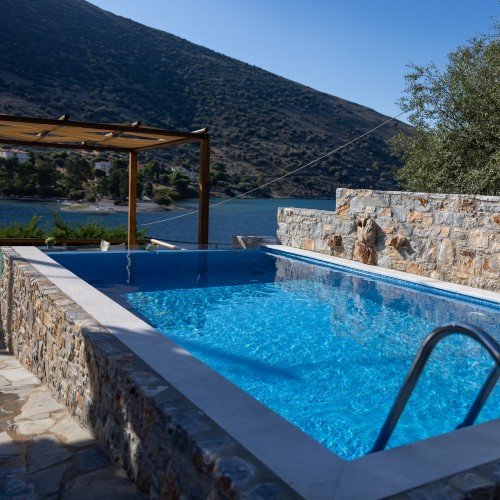 The pool at Evia Silence The pool at Evia Silence